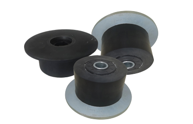 Flanged Rubber Rollers
